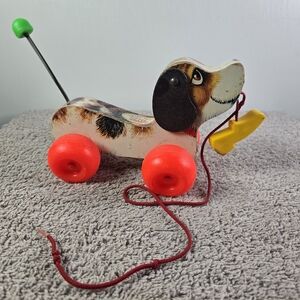 Vintage Fisher-Price #693 Little Snoopy Pull Toy